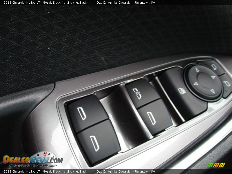 2018 Chevrolet Malibu LT Mosaic Black Metallic / Jet Black Photo #17