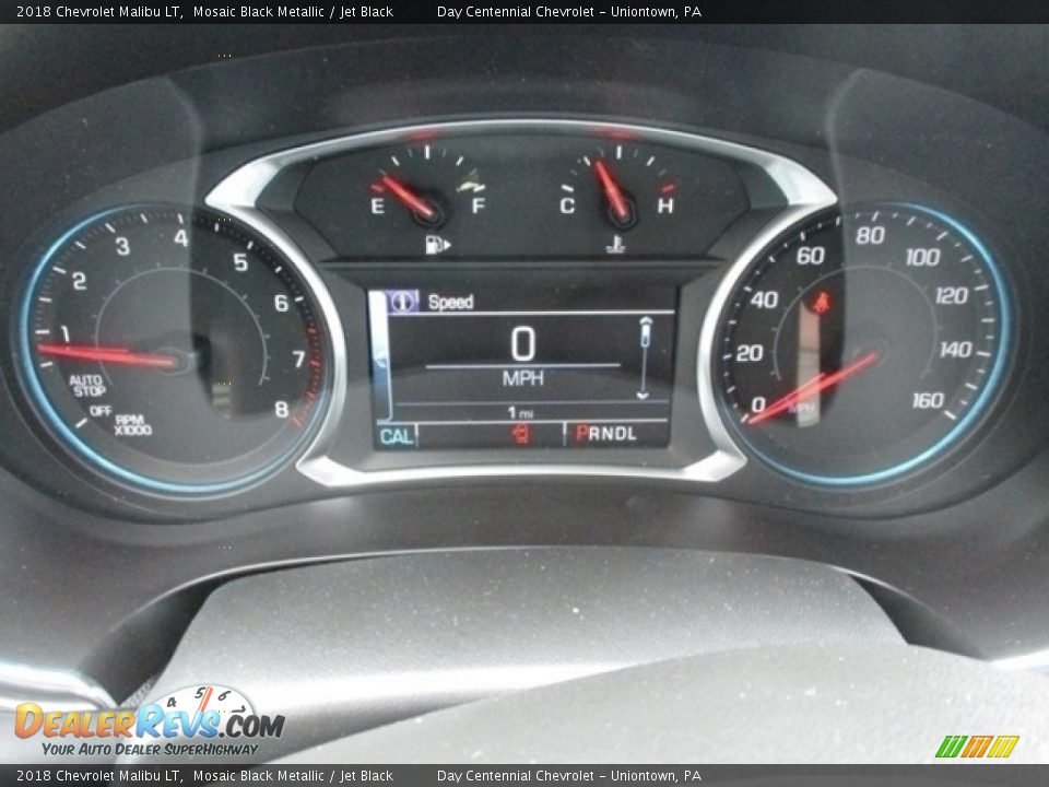 2018 Chevrolet Malibu LT Mosaic Black Metallic / Jet Black Photo #20