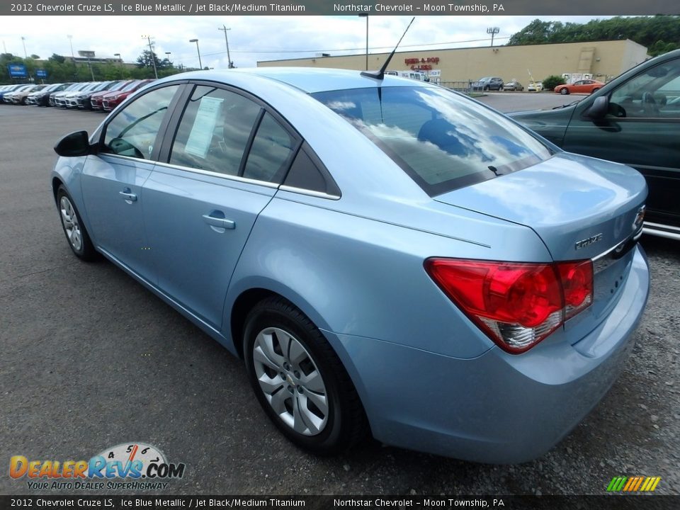 2012 Chevrolet Cruze LS Ice Blue Metallic / Jet Black/Medium Titanium Photo #2