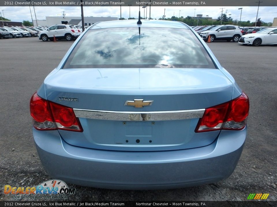 2012 Chevrolet Cruze LS Ice Blue Metallic / Jet Black/Medium Titanium Photo #3