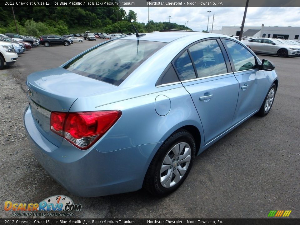 2012 Chevrolet Cruze LS Ice Blue Metallic / Jet Black/Medium Titanium Photo #4