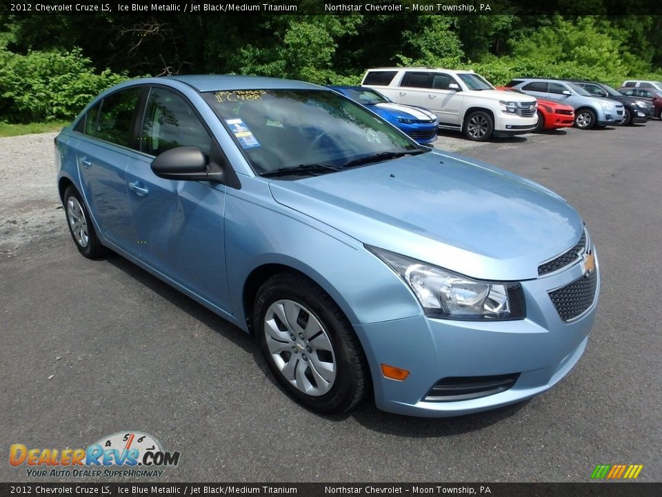 2012 Chevrolet Cruze LS Ice Blue Metallic / Jet Black/Medium Titanium Photo #5