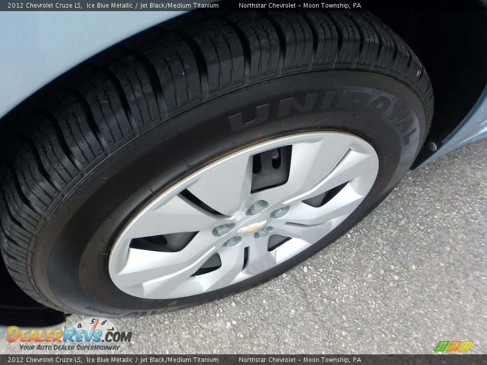 2012 Chevrolet Cruze LS Ice Blue Metallic / Jet Black/Medium Titanium Photo #7