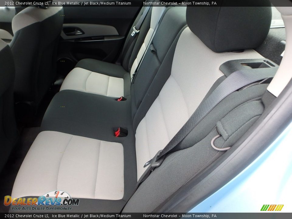 2012 Chevrolet Cruze LS Ice Blue Metallic / Jet Black/Medium Titanium Photo #9