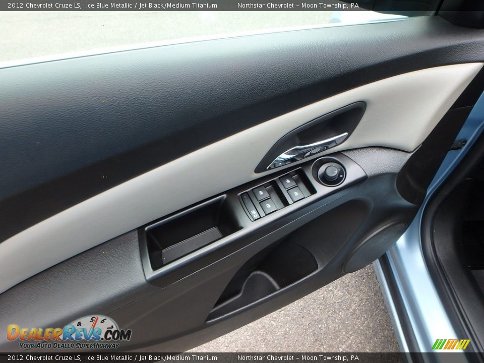 2012 Chevrolet Cruze LS Ice Blue Metallic / Jet Black/Medium Titanium Photo #11