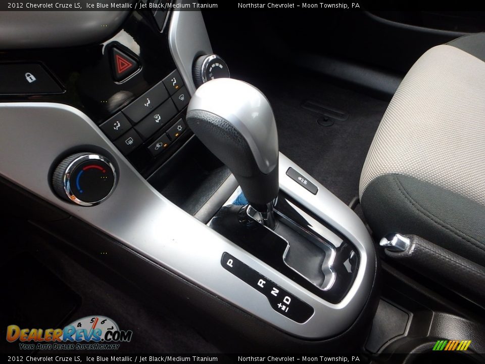 2012 Chevrolet Cruze LS Ice Blue Metallic / Jet Black/Medium Titanium Photo #12