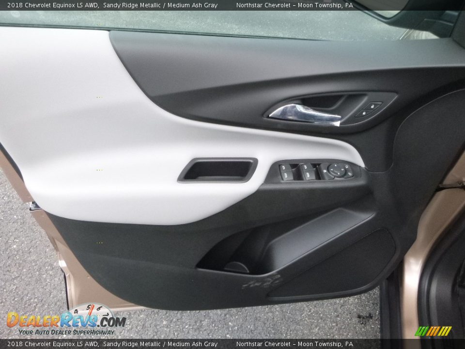 2018 Chevrolet Equinox LS AWD Sandy Ridge Metallic / Medium Ash Gray Photo #14