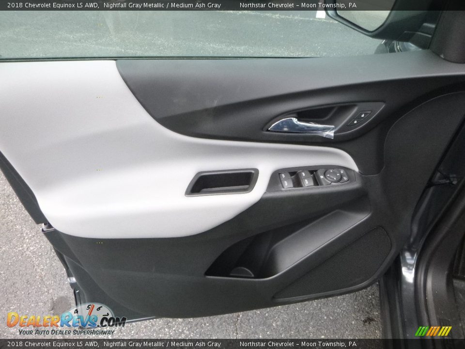 2018 Chevrolet Equinox LS AWD Nightfall Gray Metallic / Medium Ash Gray Photo #14