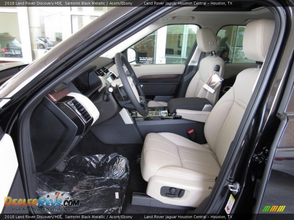 2018 Land Rover Discovery HSE Santorini Black Metallic / Acorn/Ebony Photo #3