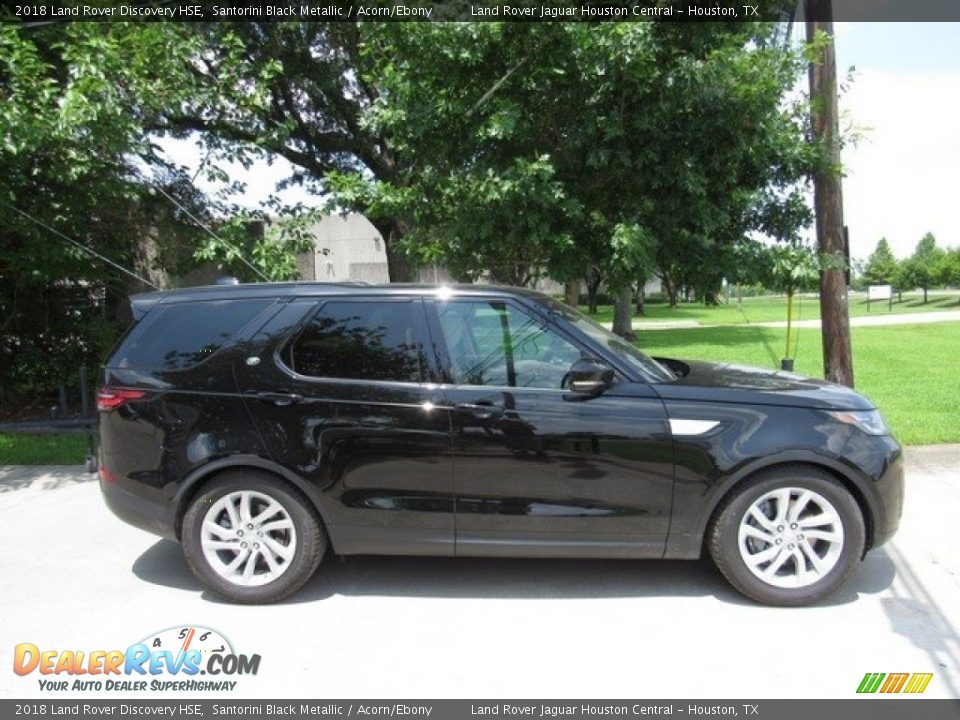2018 Land Rover Discovery HSE Santorini Black Metallic / Acorn/Ebony Photo #6