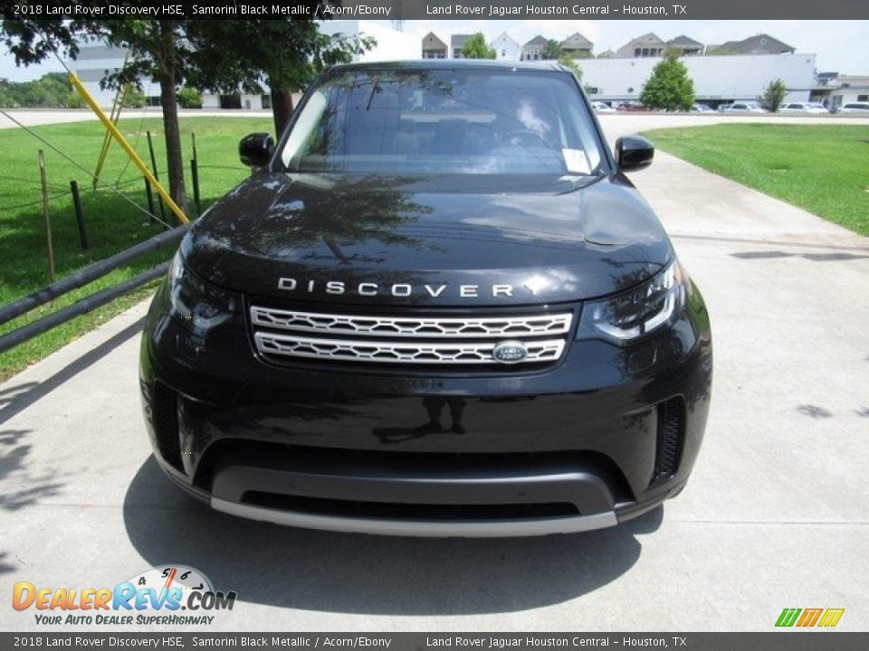 2018 Land Rover Discovery HSE Santorini Black Metallic / Acorn/Ebony Photo #9