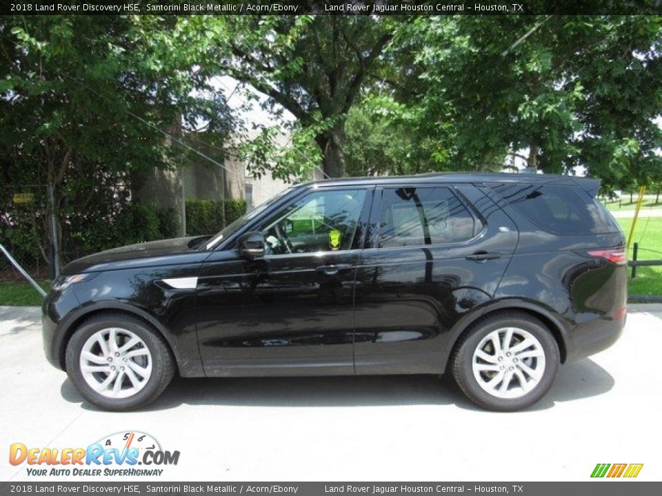 2018 Land Rover Discovery HSE Santorini Black Metallic / Acorn/Ebony Photo #11