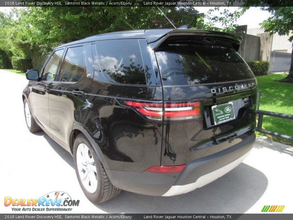 2018 Land Rover Discovery HSE Santorini Black Metallic / Acorn/Ebony Photo #12