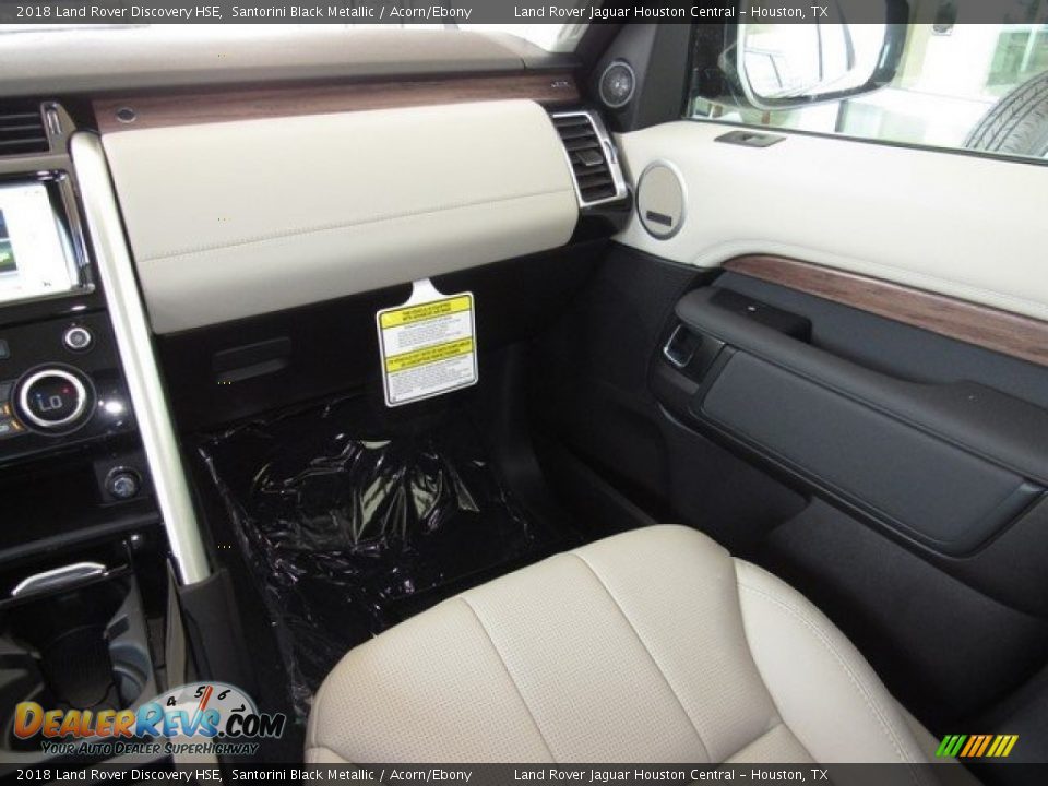2018 Land Rover Discovery HSE Santorini Black Metallic / Acorn/Ebony Photo #14