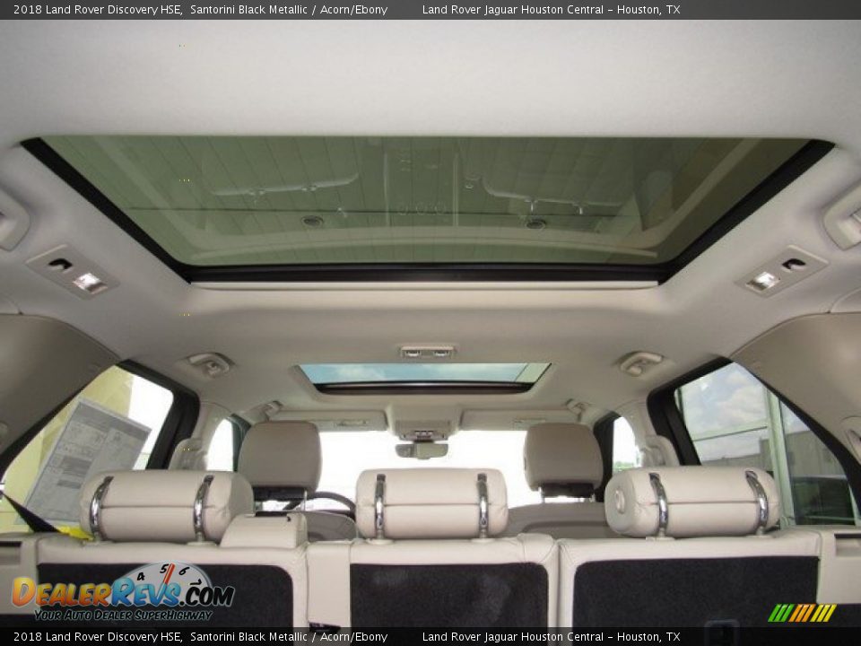 2018 Land Rover Discovery HSE Santorini Black Metallic / Acorn/Ebony Photo #17
