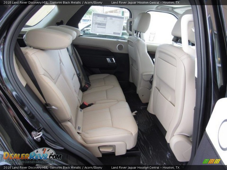 2018 Land Rover Discovery HSE Santorini Black Metallic / Acorn/Ebony Photo #18