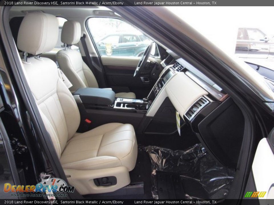 2018 Land Rover Discovery HSE Santorini Black Metallic / Acorn/Ebony Photo #19