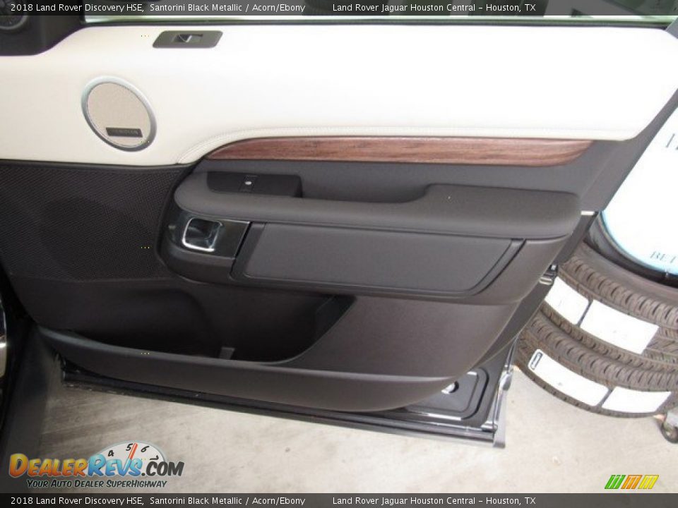 2018 Land Rover Discovery HSE Santorini Black Metallic / Acorn/Ebony Photo #21