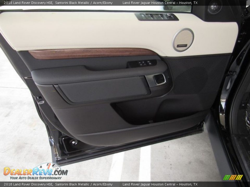 2018 Land Rover Discovery HSE Santorini Black Metallic / Acorn/Ebony Photo #23