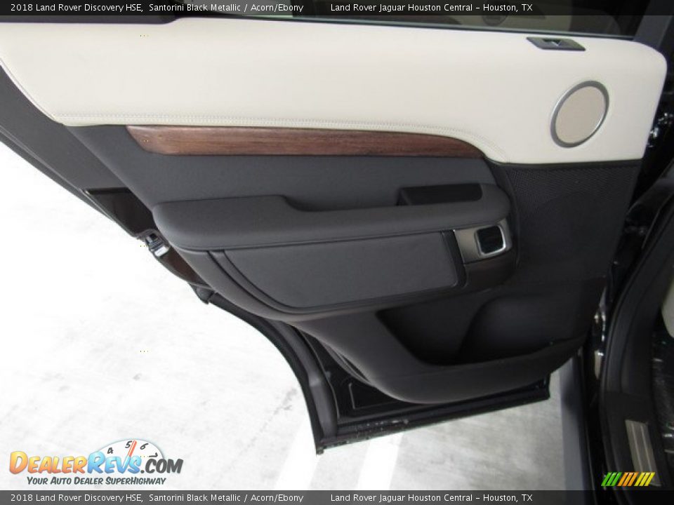2018 Land Rover Discovery HSE Santorini Black Metallic / Acorn/Ebony Photo #24