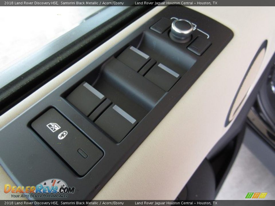 2018 Land Rover Discovery HSE Santorini Black Metallic / Acorn/Ebony Photo #25