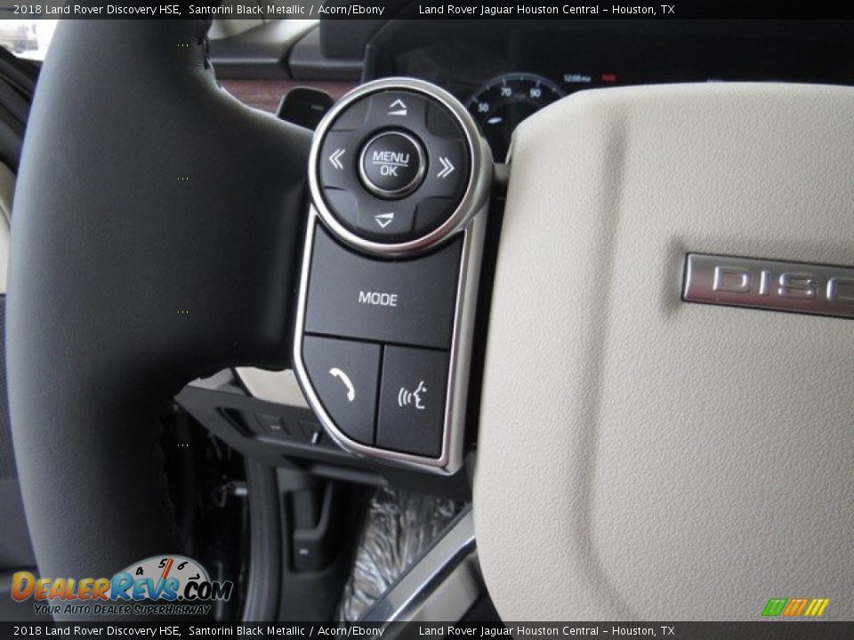 2018 Land Rover Discovery HSE Santorini Black Metallic / Acorn/Ebony Photo #28