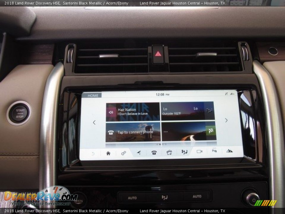 2018 Land Rover Discovery HSE Santorini Black Metallic / Acorn/Ebony Photo #31