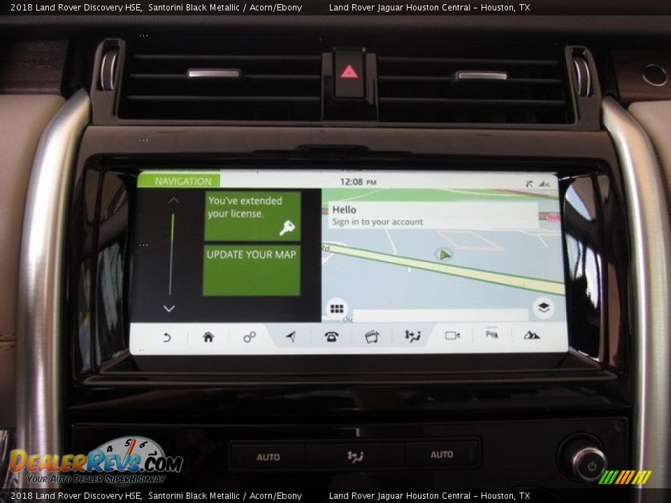 2018 Land Rover Discovery HSE Santorini Black Metallic / Acorn/Ebony Photo #32