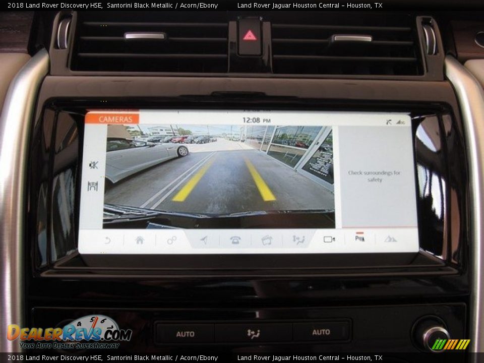 2018 Land Rover Discovery HSE Santorini Black Metallic / Acorn/Ebony Photo #33