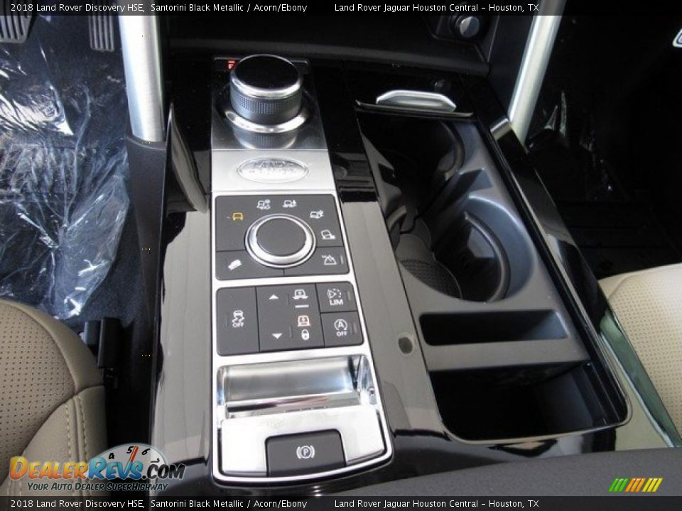 2018 Land Rover Discovery HSE Santorini Black Metallic / Acorn/Ebony Photo #35