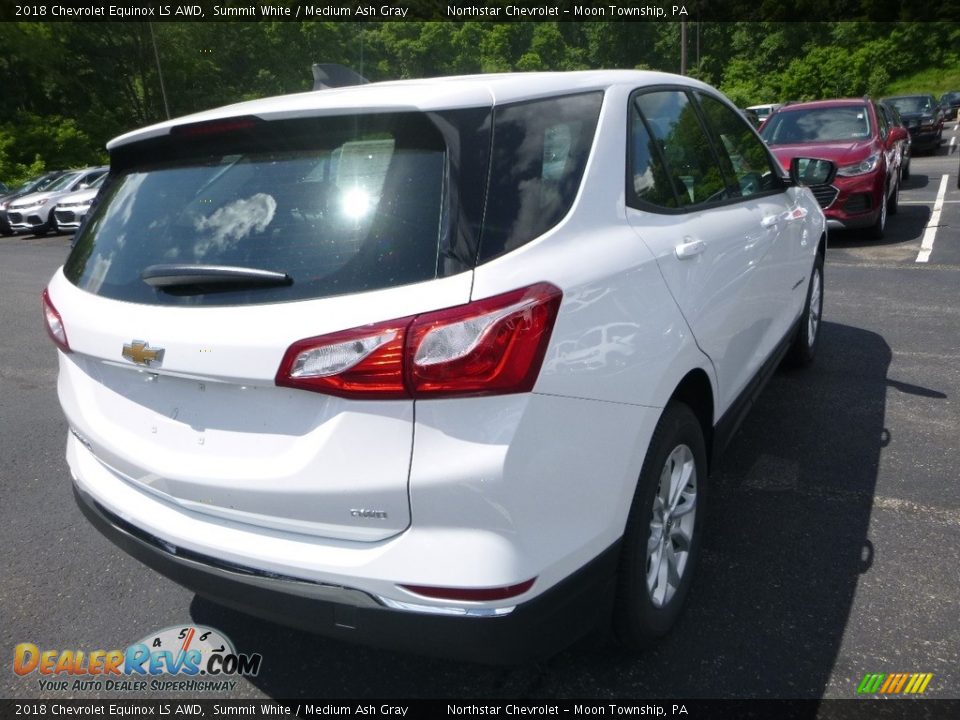 2018 Chevrolet Equinox LS AWD Summit White / Medium Ash Gray Photo #5