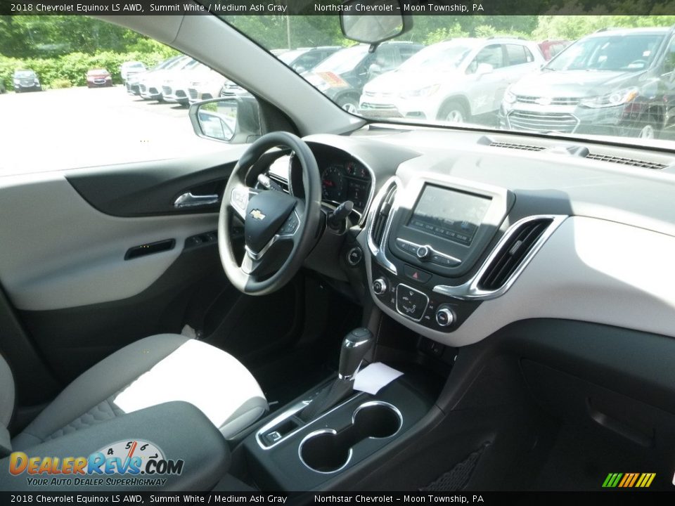 2018 Chevrolet Equinox LS AWD Summit White / Medium Ash Gray Photo #11