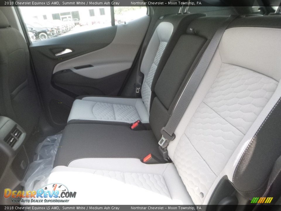 2018 Chevrolet Equinox LS AWD Summit White / Medium Ash Gray Photo #12