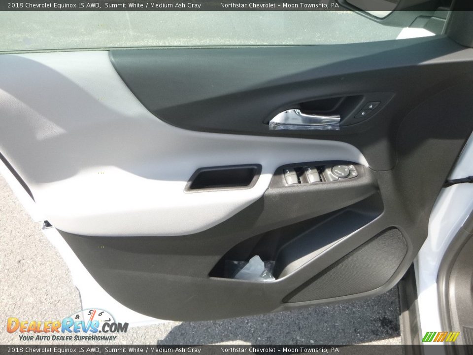 2018 Chevrolet Equinox LS AWD Summit White / Medium Ash Gray Photo #14