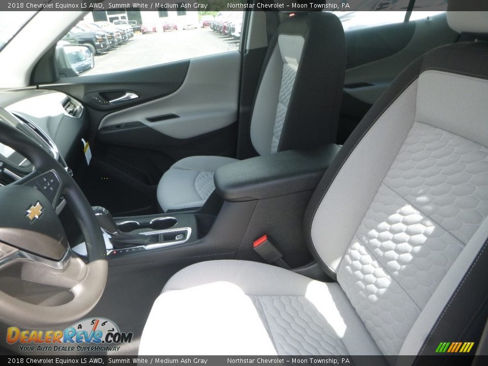 2018 Chevrolet Equinox LS AWD Summit White / Medium Ash Gray Photo #15