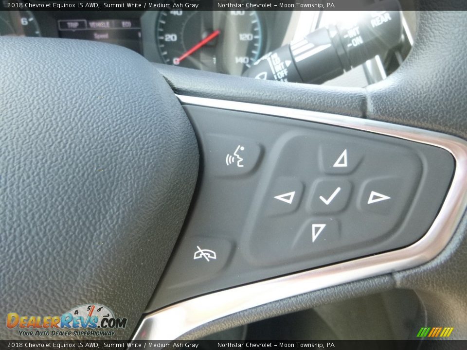 2018 Chevrolet Equinox LS AWD Summit White / Medium Ash Gray Photo #19