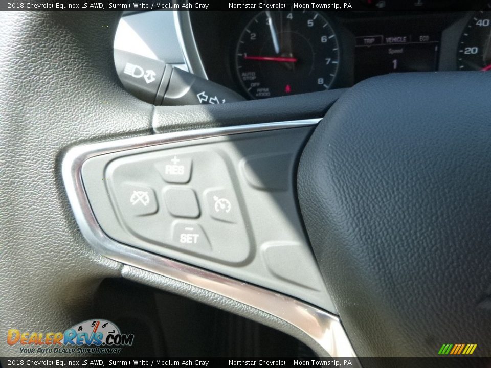 2018 Chevrolet Equinox LS AWD Summit White / Medium Ash Gray Photo #20