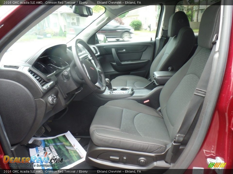 2016 GMC Acadia SLE AWD Crimson Red Tintcoat / Ebony Photo #15