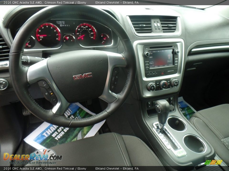 2016 GMC Acadia SLE AWD Crimson Red Tintcoat / Ebony Photo #18