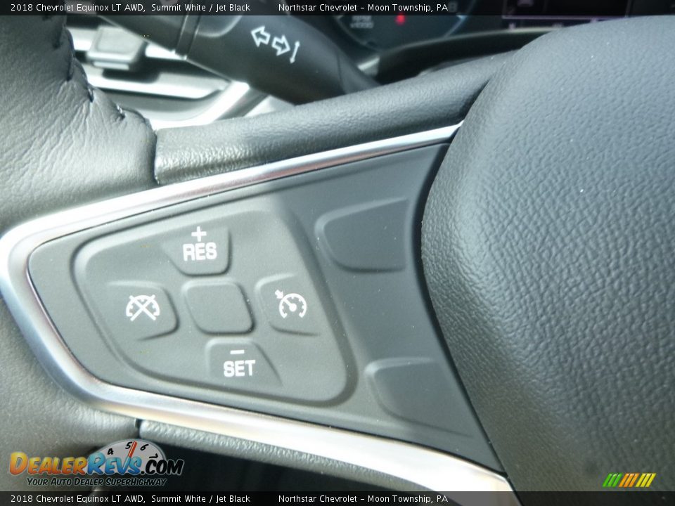 2018 Chevrolet Equinox LT AWD Summit White / Jet Black Photo #20