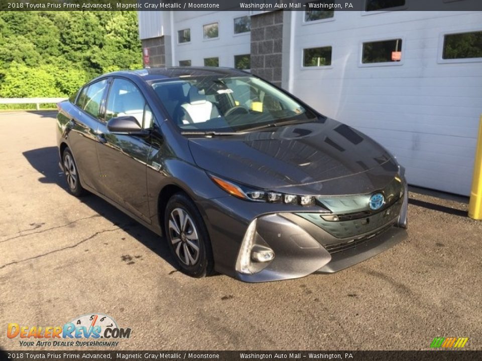 2018 Toyota Prius Prime Advanced Magnetic Gray Metallic / Moonstone Photo #1