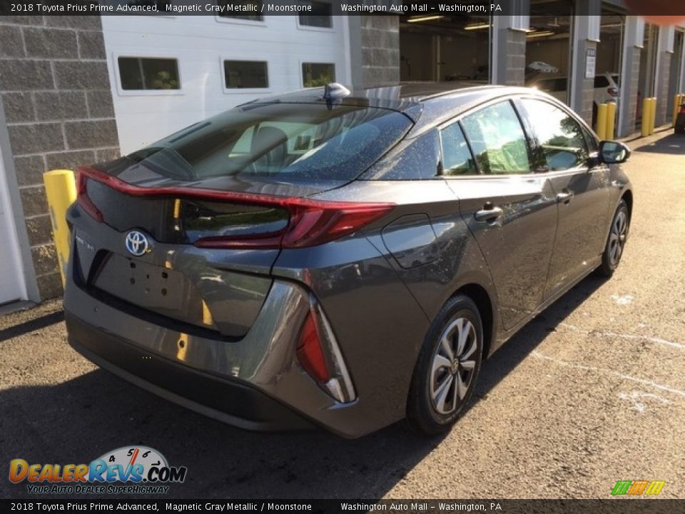 2018 Toyota Prius Prime Advanced Magnetic Gray Metallic / Moonstone Photo #3