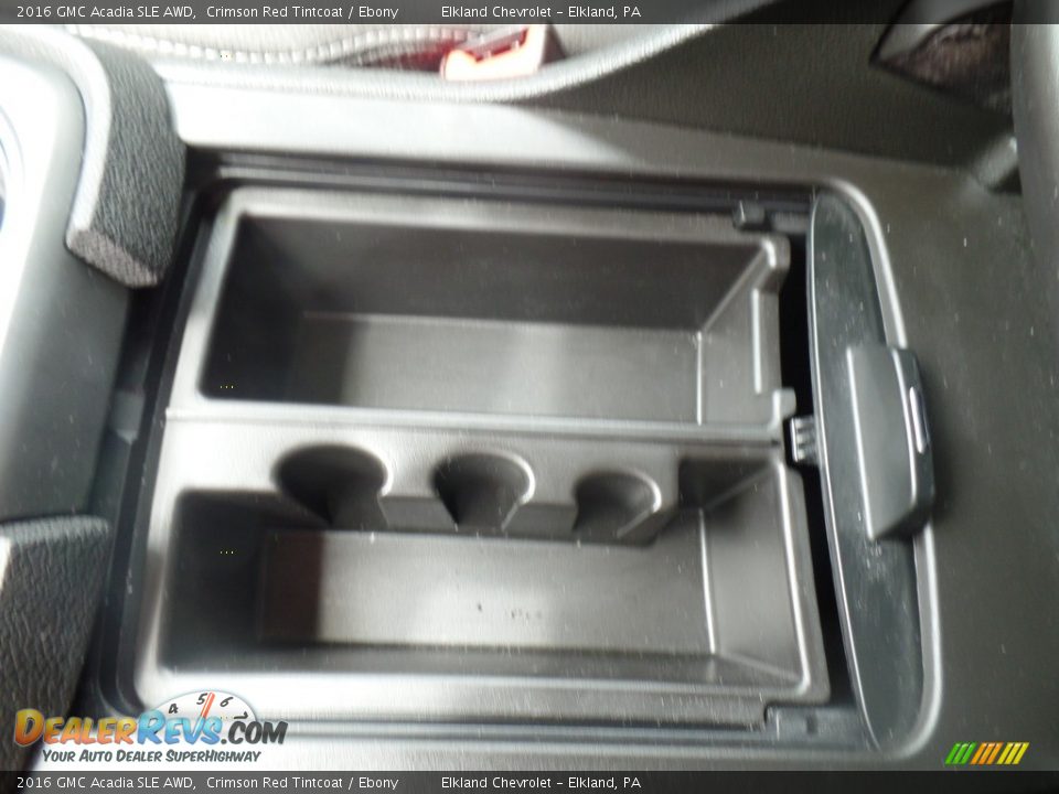 2016 GMC Acadia SLE AWD Crimson Red Tintcoat / Ebony Photo #32