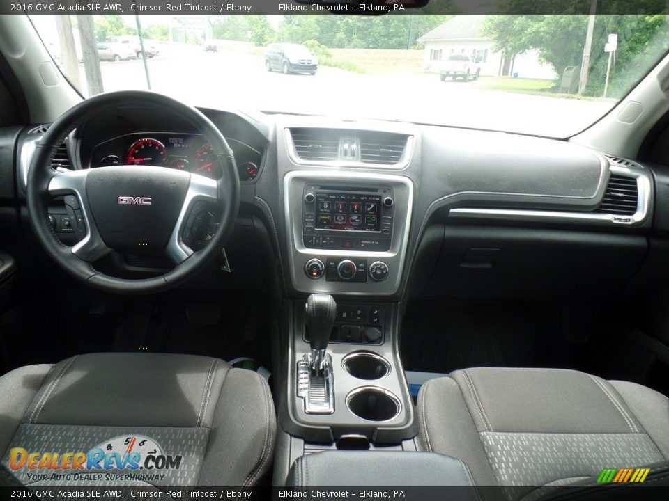 2016 GMC Acadia SLE AWD Crimson Red Tintcoat / Ebony Photo #33