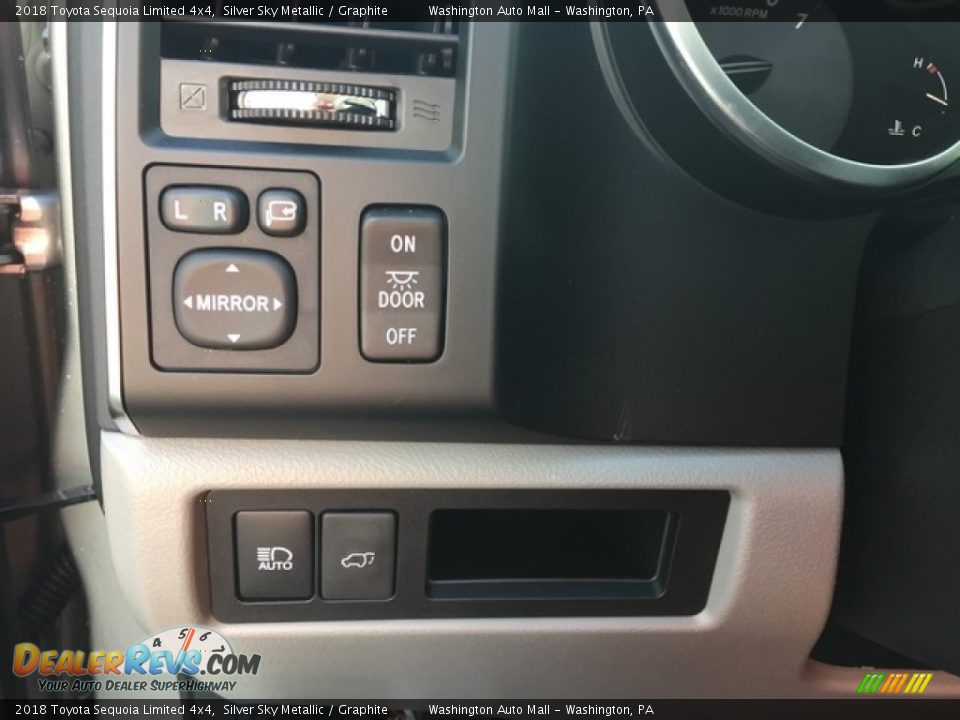 Controls of 2018 Toyota Sequoia Limited 4x4 Photo #16