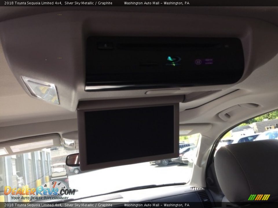 2018 Toyota Sequoia Limited 4x4 Silver Sky Metallic / Graphite Photo #22