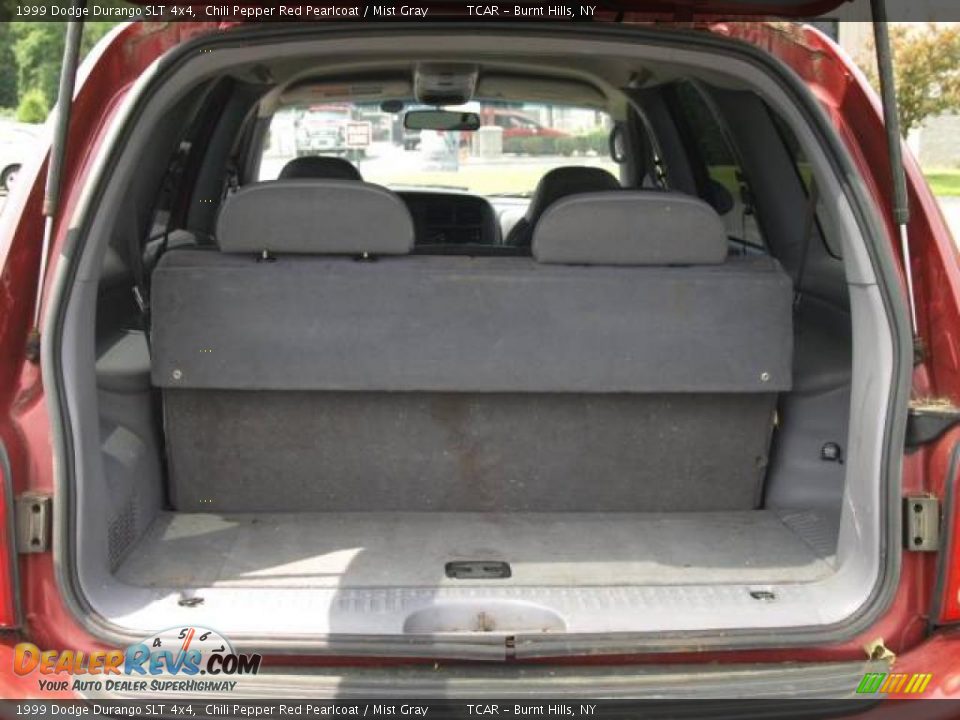 1999 Dodge Durango SLT 4x4 Chili Pepper Red Pearlcoat / Mist Gray Photo #6