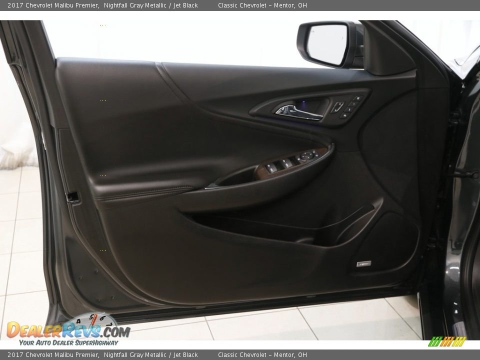 2017 Chevrolet Malibu Premier Nightfall Gray Metallic / Jet Black Photo #4