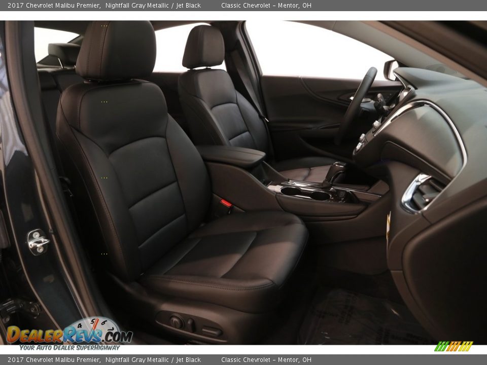 2017 Chevrolet Malibu Premier Nightfall Gray Metallic / Jet Black Photo #14