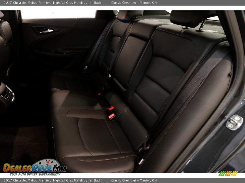 2017 Chevrolet Malibu Premier Nightfall Gray Metallic / Jet Black Photo #16